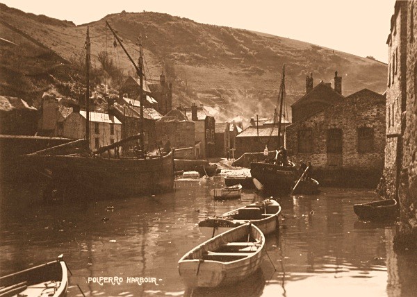 Polperro Harbour 15 - Old Photos of Polperro