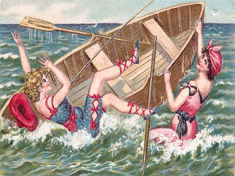 Victorian Beach Scene 46 - Edwardian Beach Scenes