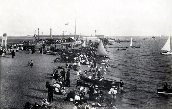 Southsea Beach 3 - Old Photos of Southsea