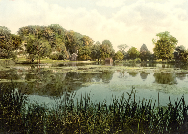 Arundel Castle Swanbourne Lake 2 - Old Photos of Arundel