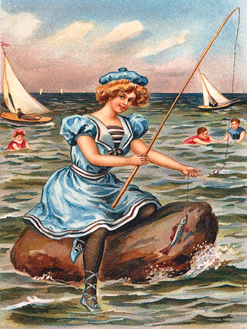 Victorian Beach Scene 38 - Edwardian Beach Scenes