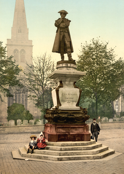Bedford Howard Statue 2 - Old Photos of Bedford