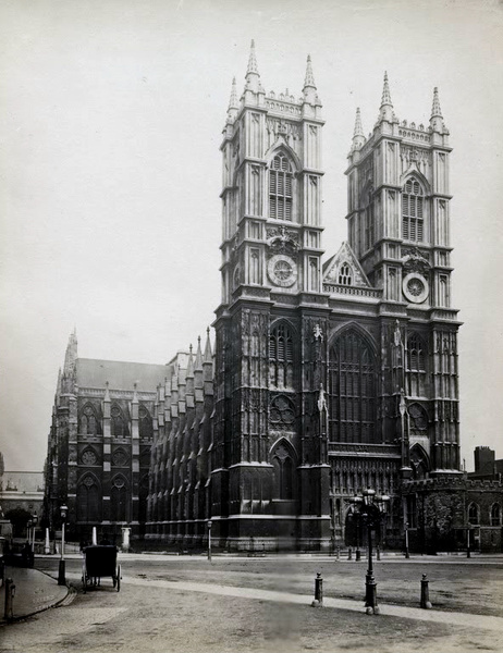 London Westminster Abbey 27 - Old Photos of London