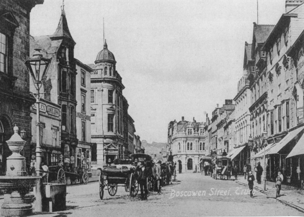 Truro Boscawen St 2 - Old Photos of Truro