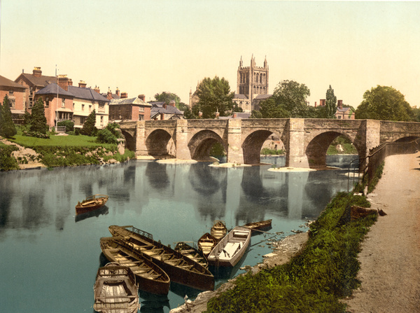 Hereford Cathedral 1 - Old Photos of Hereford
