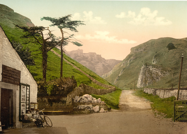 Peak District Castleton The Winnets 5 - Old Photos of Peak District