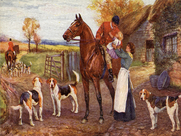 Countryside Foxhunting 12 - Old Countryside