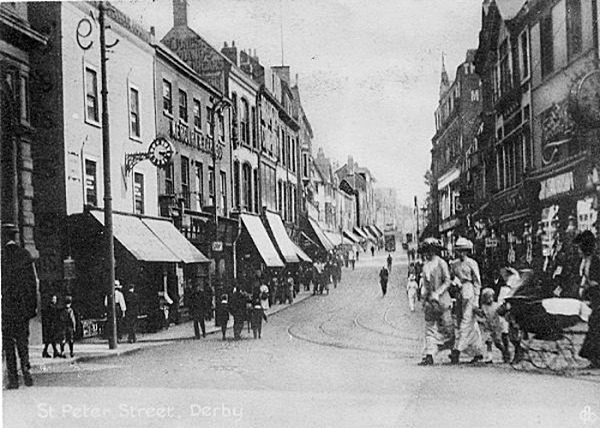 St Peters St 97 - Old Photos of Derby
