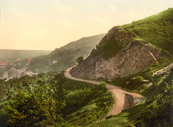 Malvern Ivy Scar Rock 2 - Old Photos of Malvern