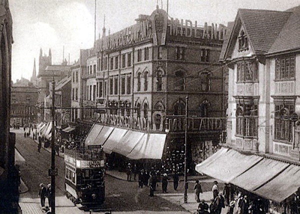 St Peters St Midland Drapery Boots 94 - Old Photos of Derby