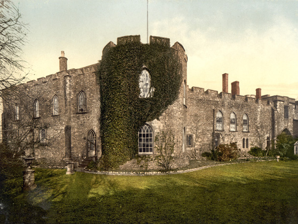 Taunton Castle 2 - Old Photos of Taunton