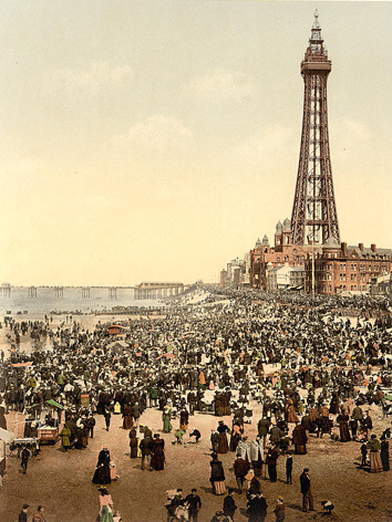 Blackpool Tower 1 - Old Photos of Blackpool