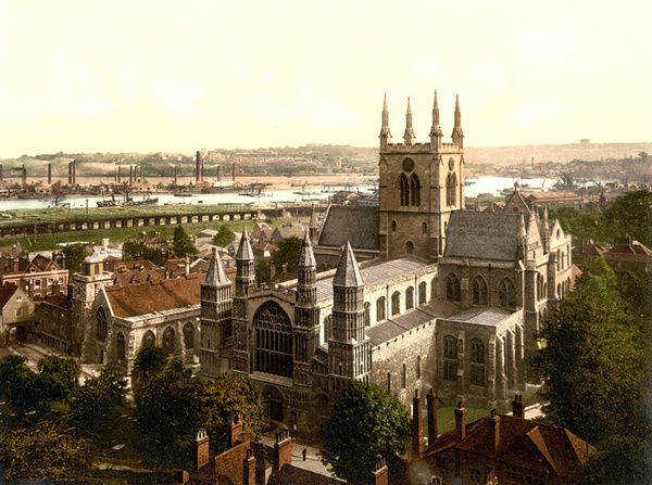 Rochester Cathedral 2 - Old Photos of Rochester