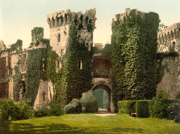 Abergravenny Raglan Castle 5 - Old Photos of Abergravenny