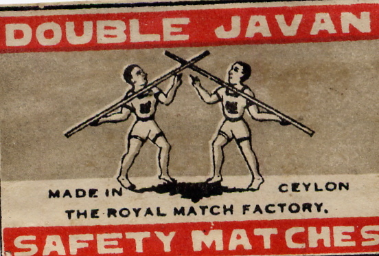 Matchbox Ceylon 84 - Old Matchbox Labels