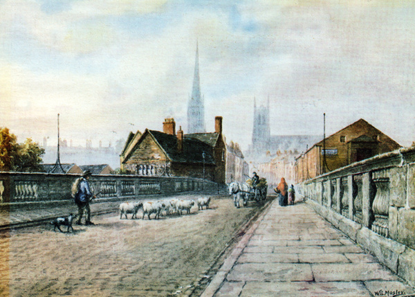 Derby St Marys Bridge 22 - Old Photos of Derby