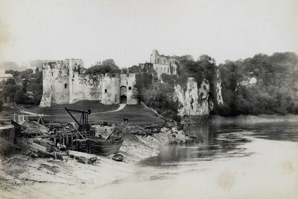 Chepstow Castle 22 - Old Photos of Monmouth