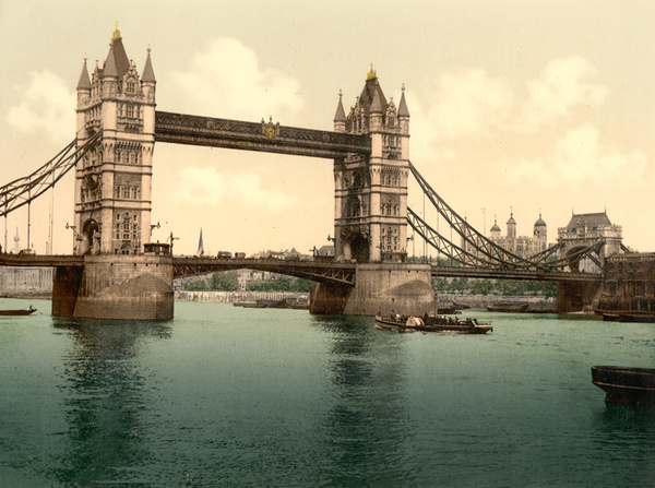 London Tower Bridge 16 - Old Photos of London