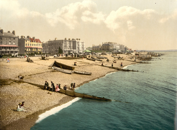 Worthing Beach 4 - Old Photos of Worthing