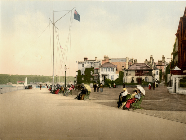 Isle of Wight Cowes Marine Parade 2 - Old Photos of Cowes