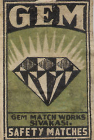 Matchbox India 14 - Old Matchbox Labels