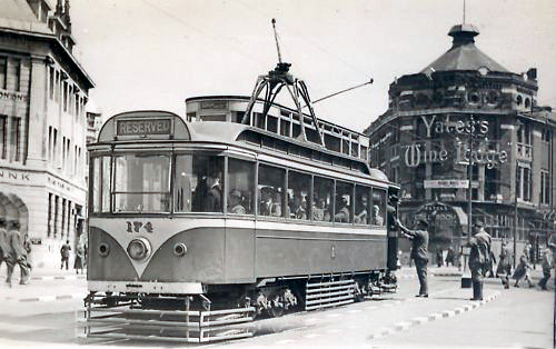 Blackpool Tram Talbot Square 12 - Old Photos of Blackpool