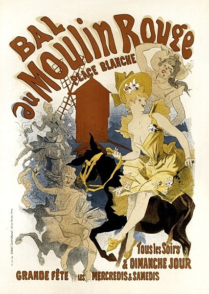 Bal Moulin 8 - FRENCH POSTERS