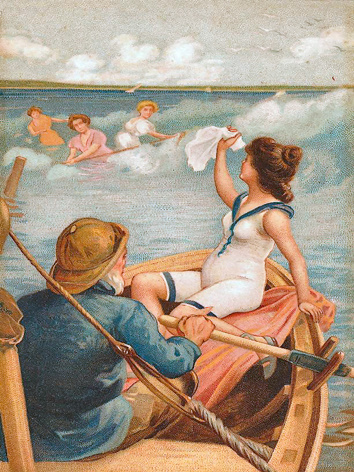 Victorian Beach Scene 41 - Edwardian Beach Scenes