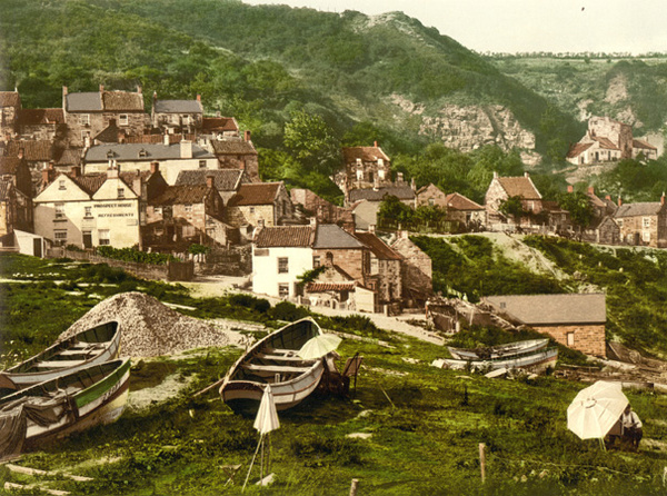Runswick Bay 7 - Old Photos of Whitby