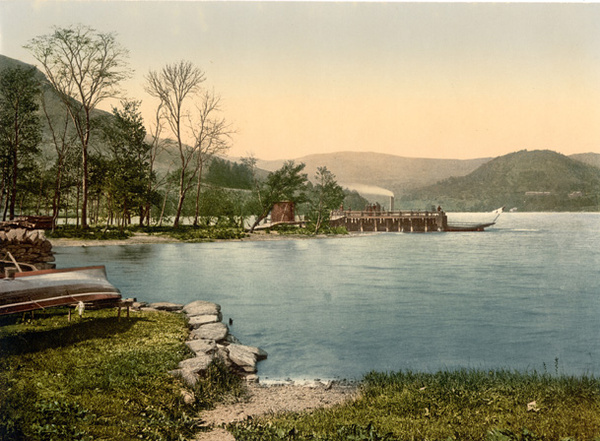 Lake District Ullswater Howtown Pier 50 - Old Photos of Lake District