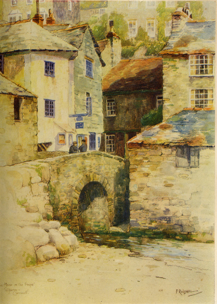 Polperro The House on Props 1 - Old Photos of Polperro