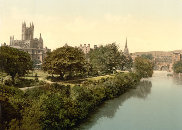 Bath Abbey 6 - Old Photos of Bath