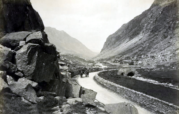 Llanberis Pass 3 - Old Photos of Wales