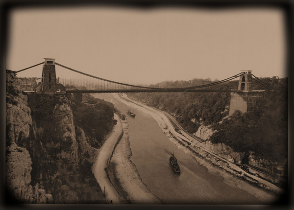 Bristol Clifton Suspension Bridge 11 - Old Photos of Bristol