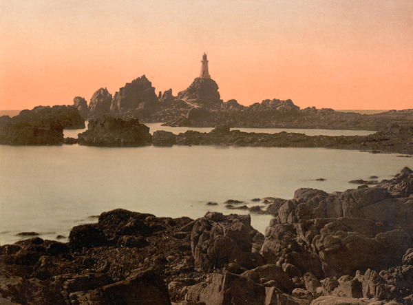 Jersey Corbiere Lighthouse  6 - Old Photos of Jersey