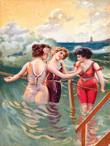 Victorian Beach Scene 8 - Edwardian Beach Scenes