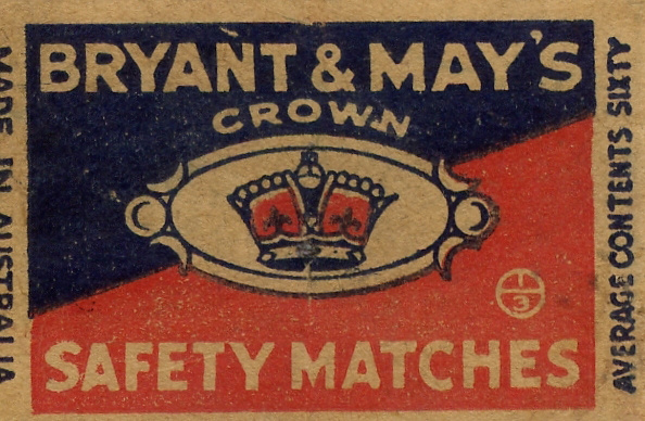 Matchbox Australia 55 - Old Matchbox Labels