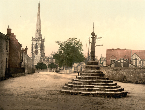 Repton Cross 9 - Old Photos of Derby