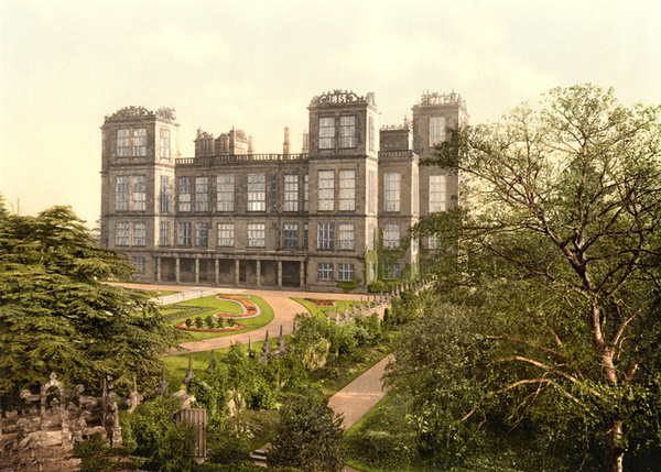 Peak District Hardwick House 22 - Old Photos of Peak District
