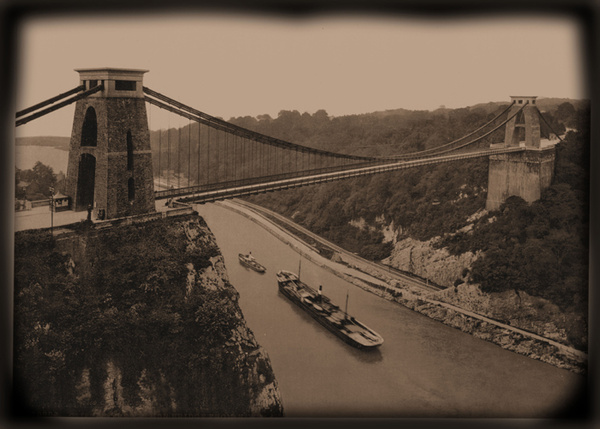 Bristol Clifton Suspension Bridge 12 - Old Photos of Bristol