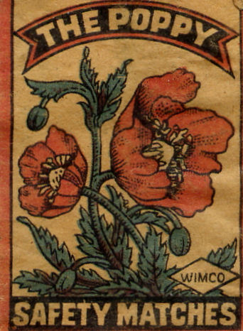 Matchbox India 90 - Old Matchbox Labels