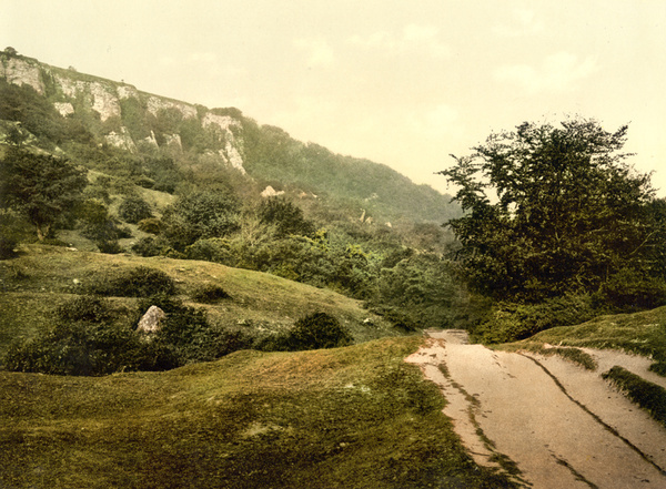 Isle of Wight The Landslip 7 - Old Photos Isle of Wight