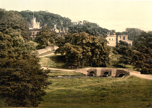 Peak District Haddon Hall 16 - Old Photos of Peak District