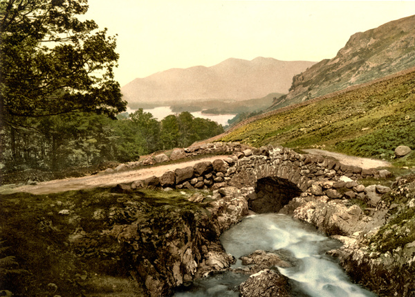 Lake District Derwentwater Ashness Bridge 18 - Old Photos of Lake District