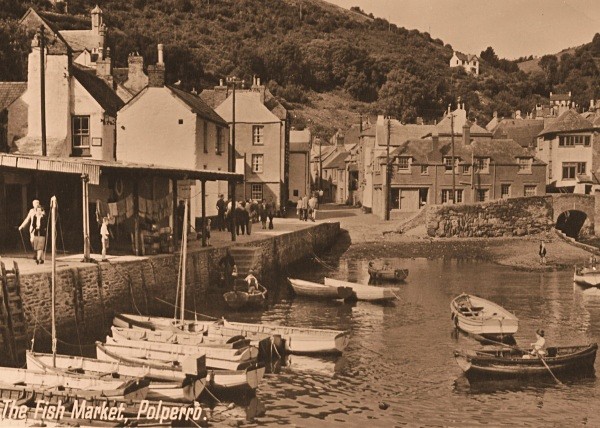 Polperro Harbour 20 - Old Photos of Polperro