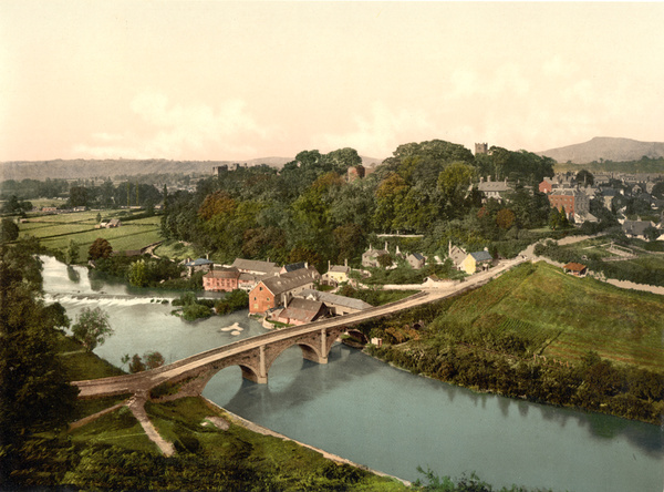 Ludlow Dinham Bridge 1 - Old Photos of Ludlow