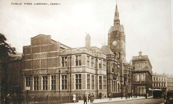 Derby Free Library 11 - Old Photos of Derby