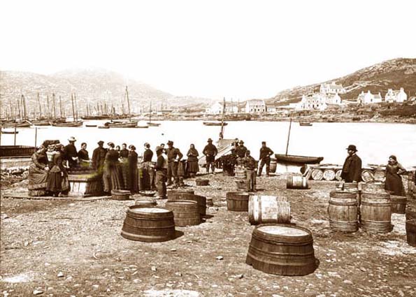Hebrides Castlebay Bara 14 - Old Photos of Scotland