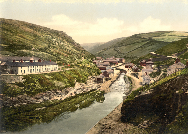 Boscastle Valley 7 - Old Photos of Boscastle