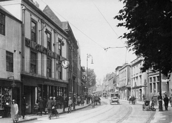 Friargate Derby Simpsons Printers 55 - Old Photos of Derby
